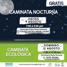 Caminata ecol&oacute;gica ruta Guacas