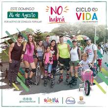 Este domingo por consulta popular no habra Ciclovida
