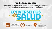 Rendici&oacute;n de Cuentas, Conversemos de Salud Comuna 10