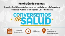 Rendici&oacute;n de Cuentas, Conversemos de Salud Comuna 3