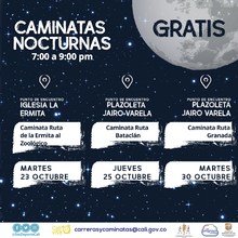 Caminata nocturna ruta Batacl&aacute;n