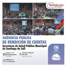 Audiencia P&uacute;blica de Rendici&oacute;n de Cuentas