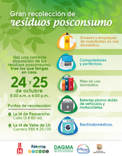 Jornada de recolecci&oacute;n residuos posconsumo