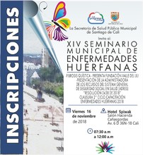 XIV Seminario Nacional de Enfermedades Hu&eacute;rfanas