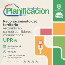 Taller de diagn&oacute;stico territorial UPR 5 - El Hormiguero