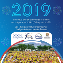 2019 un nuevo a&ntilde;o en el que disfrutaresmos m&aacute;s deporte, actividad f&iacute;sica y recreaci&oacute;n