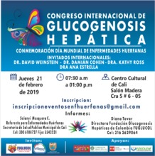 Congreso Internacional de Glucogenosis Hep&aacute;tica