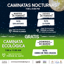 Caminata comuna 2 Ruta La Flora