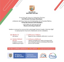 	"Socializaci&oacute;n Estrategia Estado Simple, Colombia &Aacute;gil"
