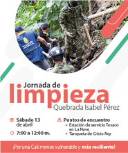 Jornada de Limpieza Quebrada Isabel P&eacute;rez