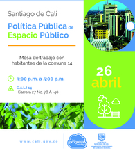 Pol&iacute;tica P&uacute;blica de Espacio P&uacute;blico comuna 14