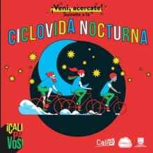 Disfruta gratis de la Ciclovida Nocturna