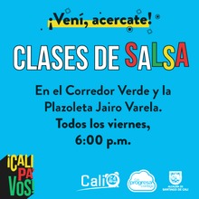 Cali pa vos: &iexcl;clases de salsa gratis!