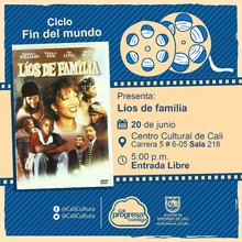 "Ciclo Decadencia Pel&iacute;cula:L&iacute;os de familia de George Tillman  A&ntilde;o: 1997 Duraci&oacute;n: 115 minutos Estados Unidos" - Sala 218 &ndash; Centro Cultural de Cali