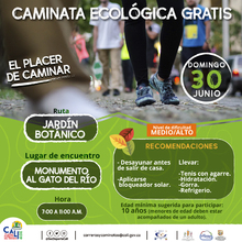 Caminata ecol&oacute;gica ruta Jard&iacute;n bot&aacute;nico