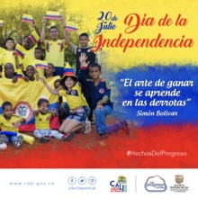 20 de julio D&iacute;a de la independencia