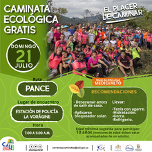 Caminata Ecol&oacute;gica ruta Pance