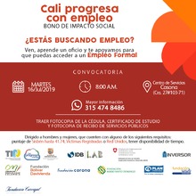 Contin&uacute;a la convocatoria Bono de Impacto Social
