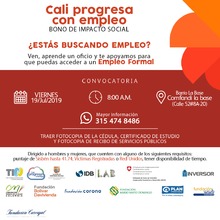 Contin&uacute;a la convocatoria Bono de Impacto Social