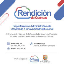 Rendici&oacute;n de Cuentas