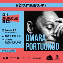 M&uacute;sica para recargar Omara Portuondo - Centro Cultural de Cali - Sal&oacute;n 218