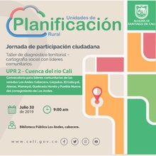 Taller de diagn&oacute;stico territorial - Los Andes (UPR 2)
