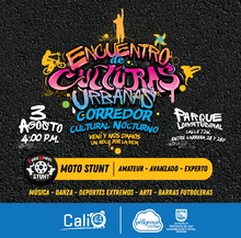 Encuentro de Culturas Urbanas 2019 y Cali24 horas