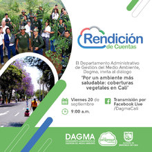 Rendici&oacute;n de cuentas - Por un ambiente m&aacute;s saludable: coberturas vegetales en Cali