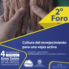 2 Foro Cultura del envejecimiento para una vejez activo 