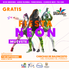 Fiesta Ne&oacute;n - Cali SportFest2019