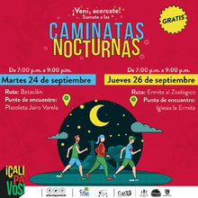 Caminata nocturna ruta Batacl&aacute;n