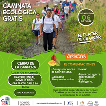 Caminata ecol&oacute;gica ruta La Bandera