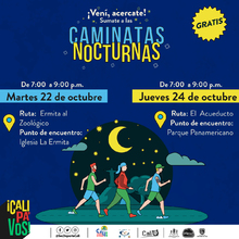 Caminata nocturna ruta Acueducto