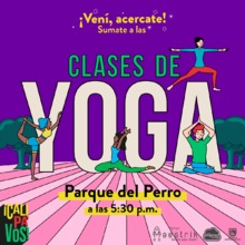 Clases de Yoga - Parque del Perro