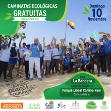 Caminata ecol&oacute;gica ruta La Bandera