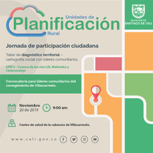 Taller de diagn&oacute;stico territorial - Villacarmelo (UPR 3)
