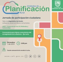 Taller de diagn&oacute;stico territorial - La Buitrera - Eje norte (UPR 3)