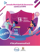 Jornada Municipal de Vacunaci&oacute;n Contra el Virus del Papiloma Humano -VPH-