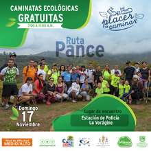 Caminata Ecol&oacute;gica ruta Pance