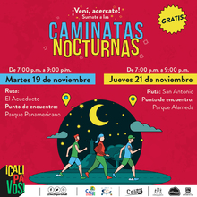 Caminata nocturna ruta San Antonio