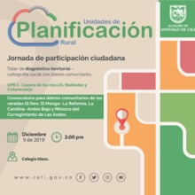 Taller de diagn&oacute;stico territorial - Los Andes (UPR 3)