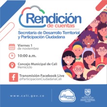 Tercera Jornada de Rendici&oacute;n de cuentas