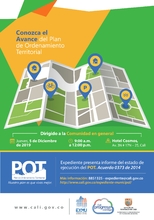 Presentaci&oacute;n avances de la ejecuci&oacute;n del POT