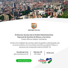 Primera Rendici&oacute;n de Cuentas Unidad Administrativa Especial de Gesti&oacute;n de Bienes y Servicios