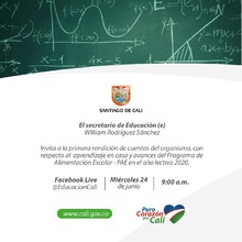 Primera Rendici&oacute;n de Cuentas de la Secretar&iacute;a de Educaci&oacute;n Municipal