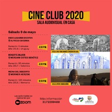Cine club 2020 Sala Audiovisual en casa s&aacute;bado 09 de mayo