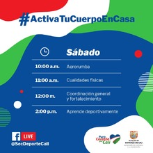 Activa tu cuerpo en casa