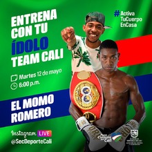 Entrena con tu &iacute;dolo - El Momo Romero