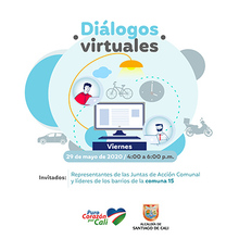 Di&aacute;logos Virtuales comuna 15 