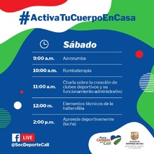Activa tu cuerpo en casa